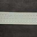 Braid flake pattern in metal - 40 mm - Old French manufacturing - Per meter   