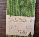 3 mm wide ribbon bar for the Volunteer Combatant's Medal. Price for 15.80 m.
