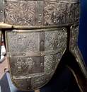 Sutton Hoo helmet on a stand. High-quality replica based on the model produced by the British Museum. Sold in 2 hours