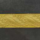 Silver waves braid - 40 mm - french moderne manufacturing - Per meter