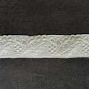 Silver waves braid - 26 mm - French Moderne manufacturing - Per meter 