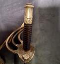Officer's saber for general staff and general officers, used during the Third Republic, complete with sword knot.