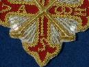 Constantinian order of saint georges: 75 x 75 mm