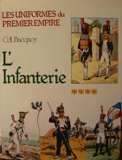 Les uniformes du premier empire, du commandant bucquoy, 11 books