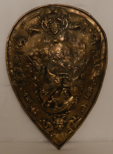 Brass shield