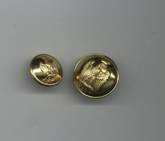 Buttons, 2 nd Empire, for high administration