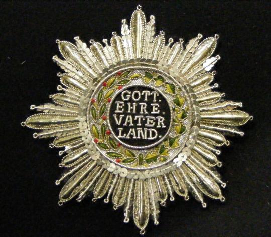Hesse: decoration of order of Louis 