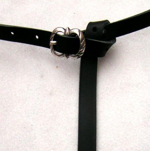 Ceinture fine cuir 1,5 cm