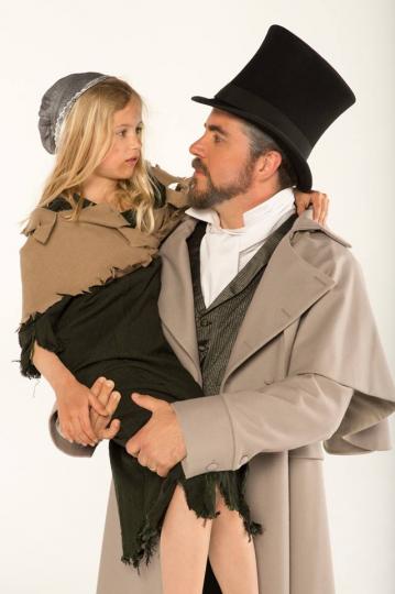 Valjean et Cosette