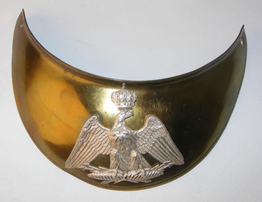 Gorget for infantry officer, Second Empire.