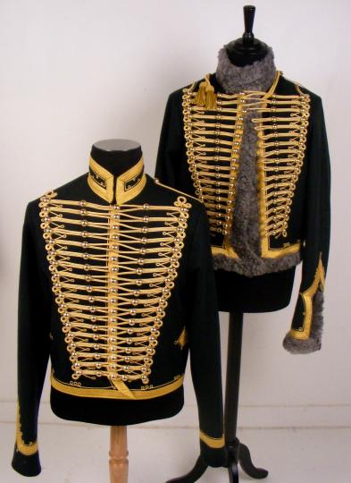 Hungarian hussar style uniform