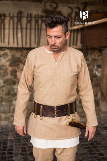 Erik - Tunique médiévale courte en coton