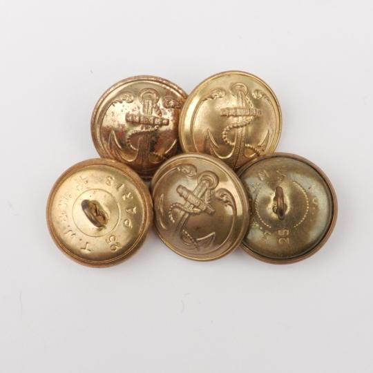 Marine infantry troop buttons, 25 mm