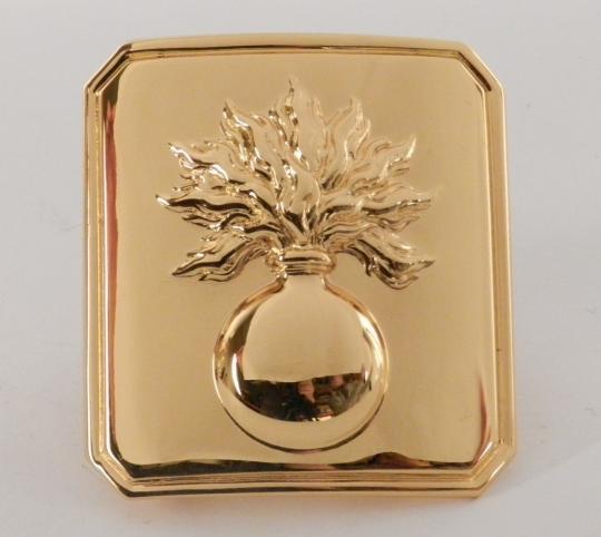 Belt buckle with grenade for cadets - second choice