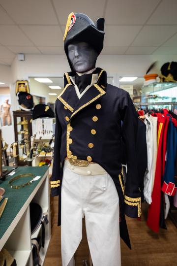 Uniform of general Miranda. Petite tenue. Revolution