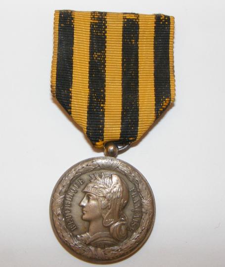 Médaille coloniale du Dahomey 1892.