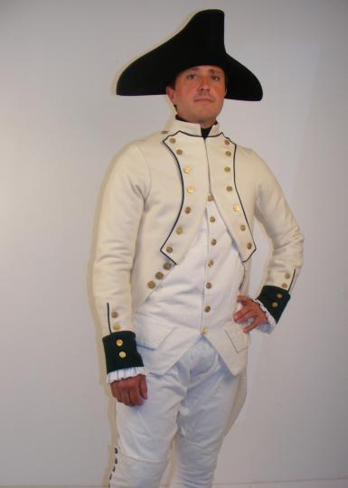 Uniform of 85 th line infantry, captain, 1786