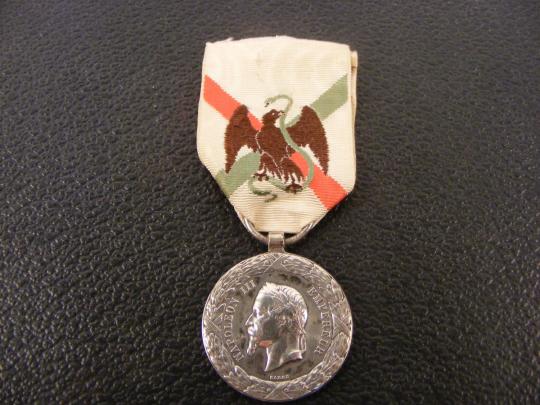 Mexico: medal of campagne - Second empire
