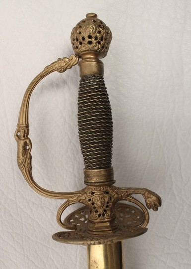 Court sword, second half of XVIII th century, new scabbard. 