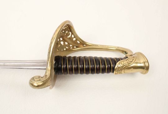 Adjudant or sergent major, 1845 type, sabre.