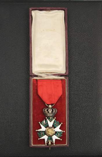 Decoration of chevalier de la legion d'honneur, Presidence