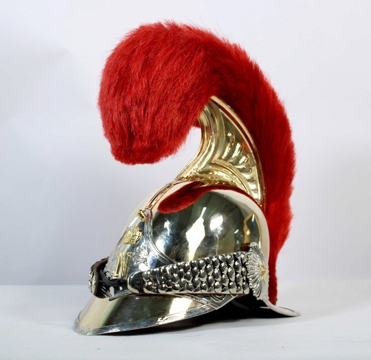 Carabinier helmet, officer, Empire period. 
