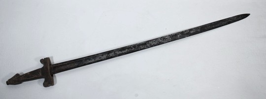 Takouba with rare european blade from XVIII th century