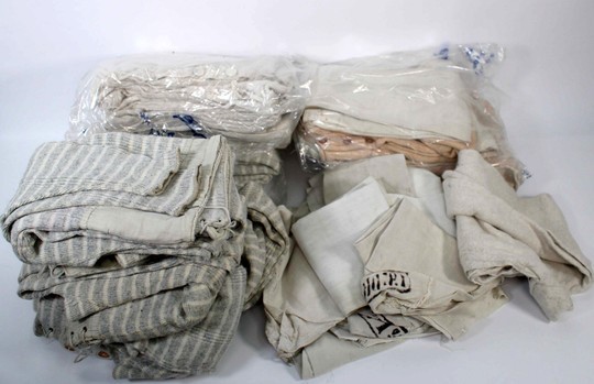 Underwear + pillow cases WWI