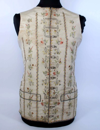 Old waistcoat, end of Louis XVI period