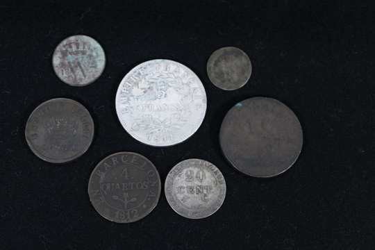 6 coins, 