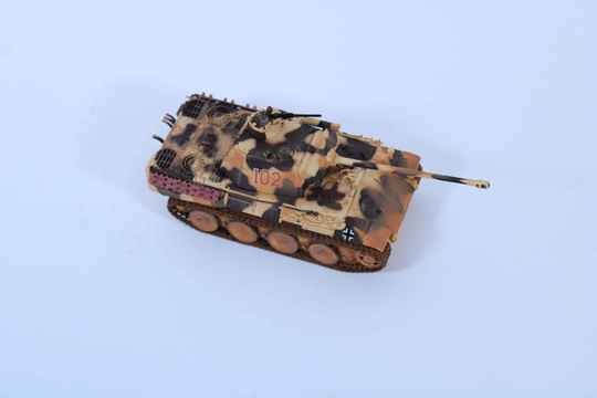 German tank Panther number R 01 - made by Corgi - Italy campaign 1943/1944