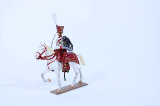 Figurines Lucotte. Lejeune on his horse 