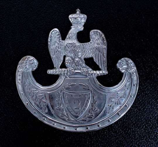 Gendarmerie Impériale shako plate