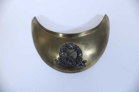 Gorget for 3 rd republic, no buttons, blades on insigna shortened (?).