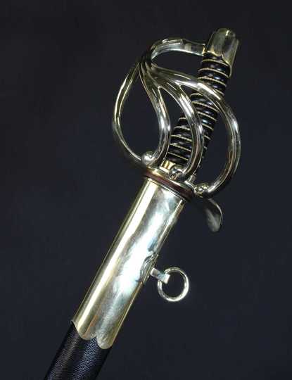 Napoleonic saber for dragoon, troop, empire type
