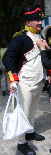 1808 light infantryman's formal jacket