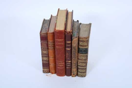  6 books published between 1830 and 1930, nice covers. Mostly history