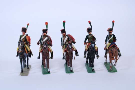 5 chasseurs à cheval de la garde by Lucotte