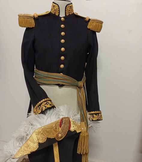 Uniform of vice admiral second Empire/beginning of 3 rd republic.