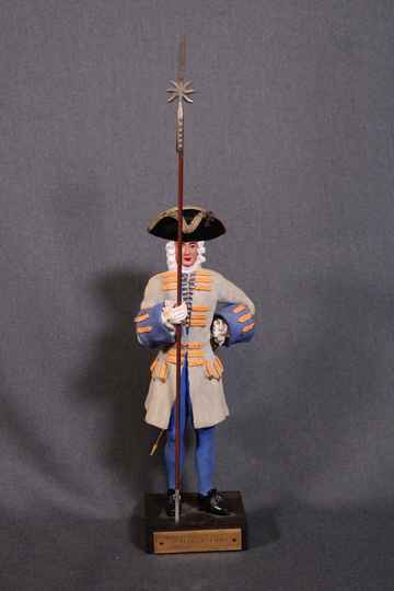 Figurine Riffet. Infanterie française régiment du roi, 1720