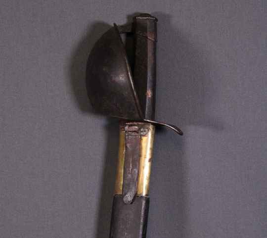 Cutlass, french type 1833. With scabbard