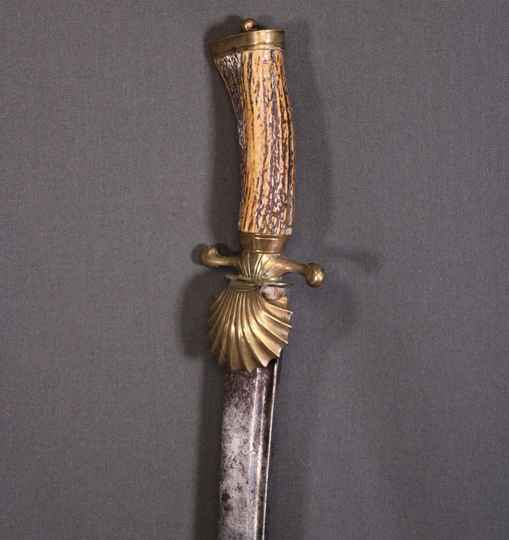 Hunting dagger, 18 th century. No scabbard.