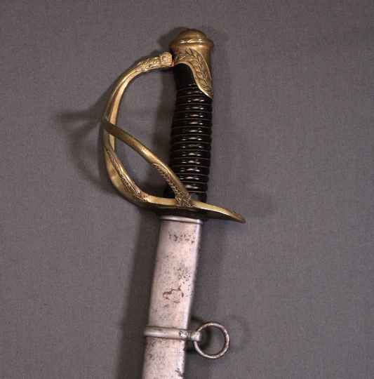 Artillery officer sabre, 1822 type modified 1889. France