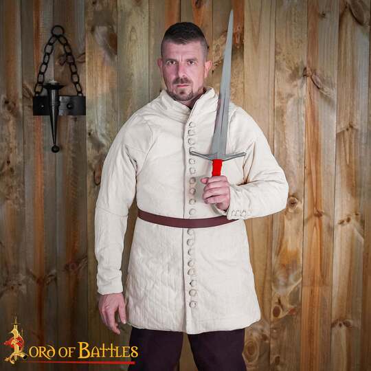 Gambeson long à bouton -XIVe siècle- 