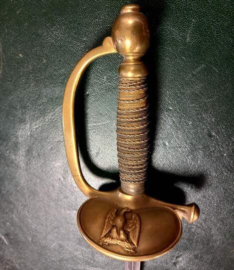 Sword for junior officer of Second Empire.