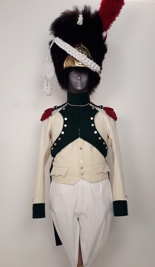 Garde municipale de Paris- 1st  regiment - 1808- troop . Price without bearskin hat