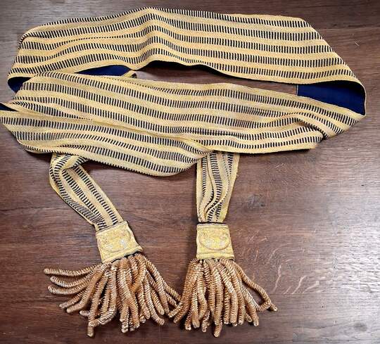 Sashes for general de brigade. Fashioned from a Third Republic sash. As new.