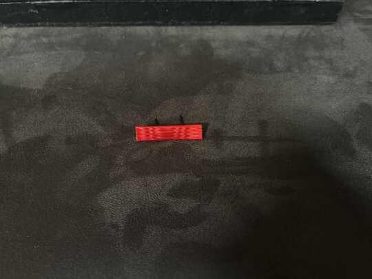 BELGIUM. Commemorative medal for Légion d'Honneur (miniature/ribbon bar version). Produced by Éts David prior to 1960.
