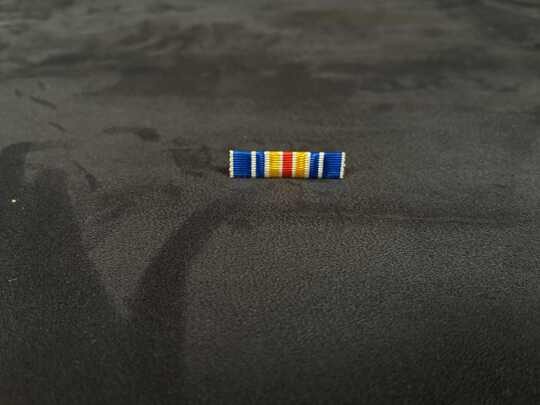 FRANCE. Commemorative medal for wounded  (miniature/ribbon bar version). Produced by Éts David prior to 1960. 