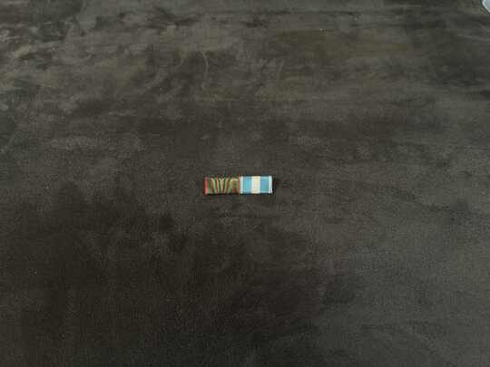 FRANCE. Commemorative medal for war cross and colonial (miniature/ribbon bar version). Produced by Éts David prior to 1960.